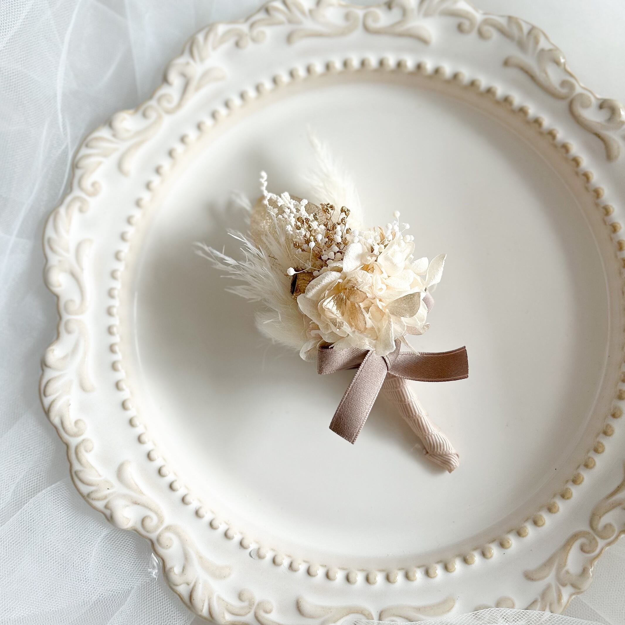 Beige whitegold 【kids boutonia】