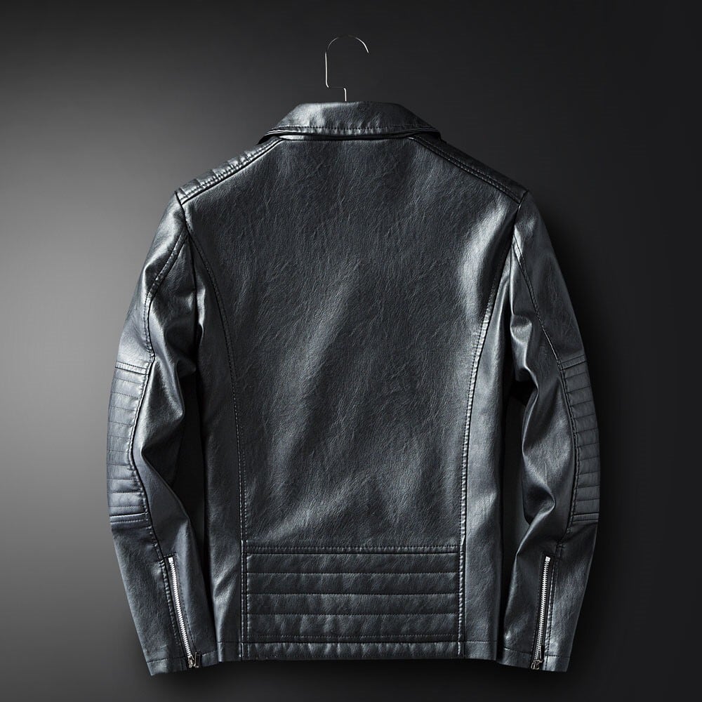レザージャケット ライダースジャケット カジュアル メンズ PUレザー