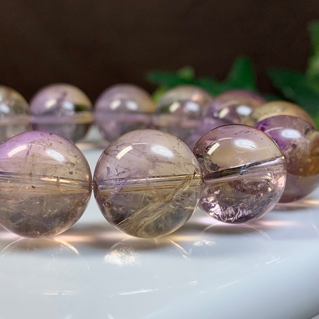 ボリビア産・美麗アメトリンブレスレット