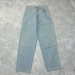 90s CERRUTI 1881デニム ライトブルー テーパード　イタリア製