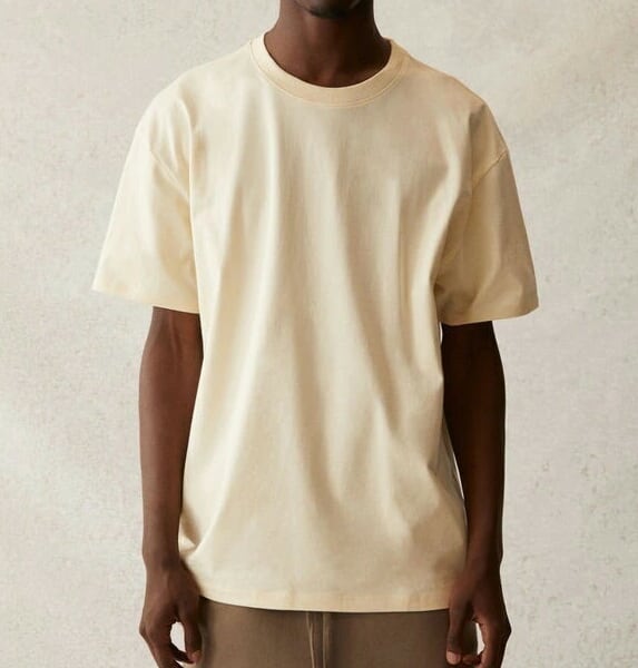 エッセンシャルズ Tシャツ 半袖 フィアオブゴッド エッセンシャルズ バックロゴ ショートスリーブ Tシャツ FOG ESSENTIALS BACK  LOGO SS TEE CREAM | BEES HIGH powered by BASE