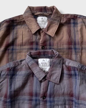 【HTS WOMEN】CHECK ONE-UP SHIRT