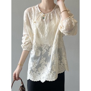 chinese style blouse　102317