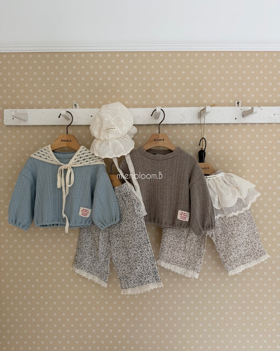 送料無料【予約】/ baby水彩画パンツ / mienbloom