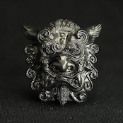 獅子狛犬 「吽」 NumberBolt /黒鉄