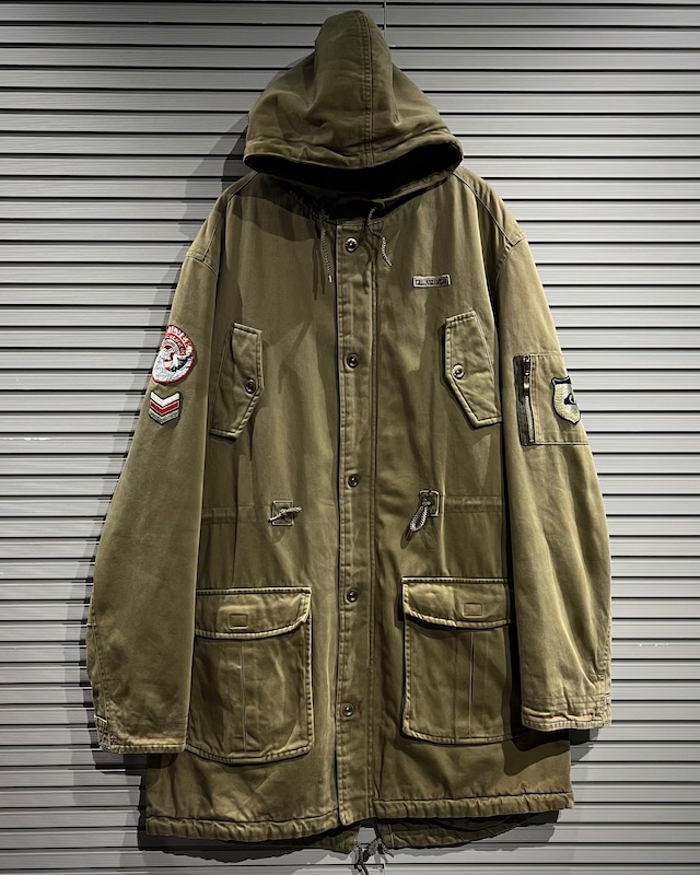 【X VINTAGE】“QUICKSILVER” Military Motif Loose Jacket