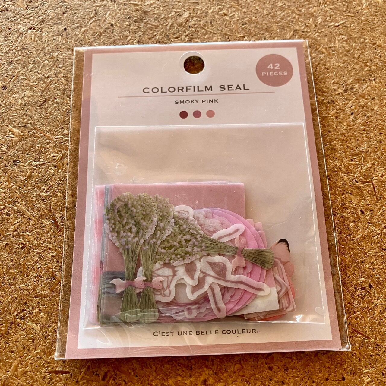 クーリア カラフィルム スモーキーピンク 51174 フレークシール PA08