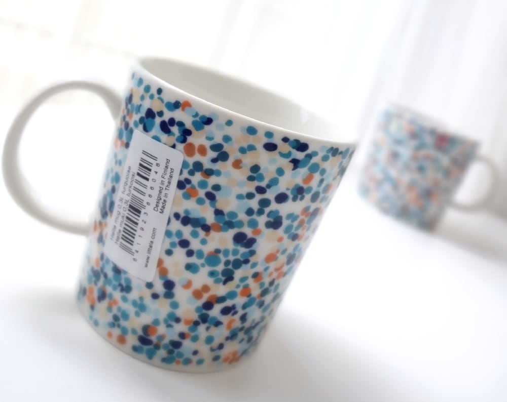 iittala / イッタラ Helle mug Turquoise Oiva Toikka イッタラ ヘレ