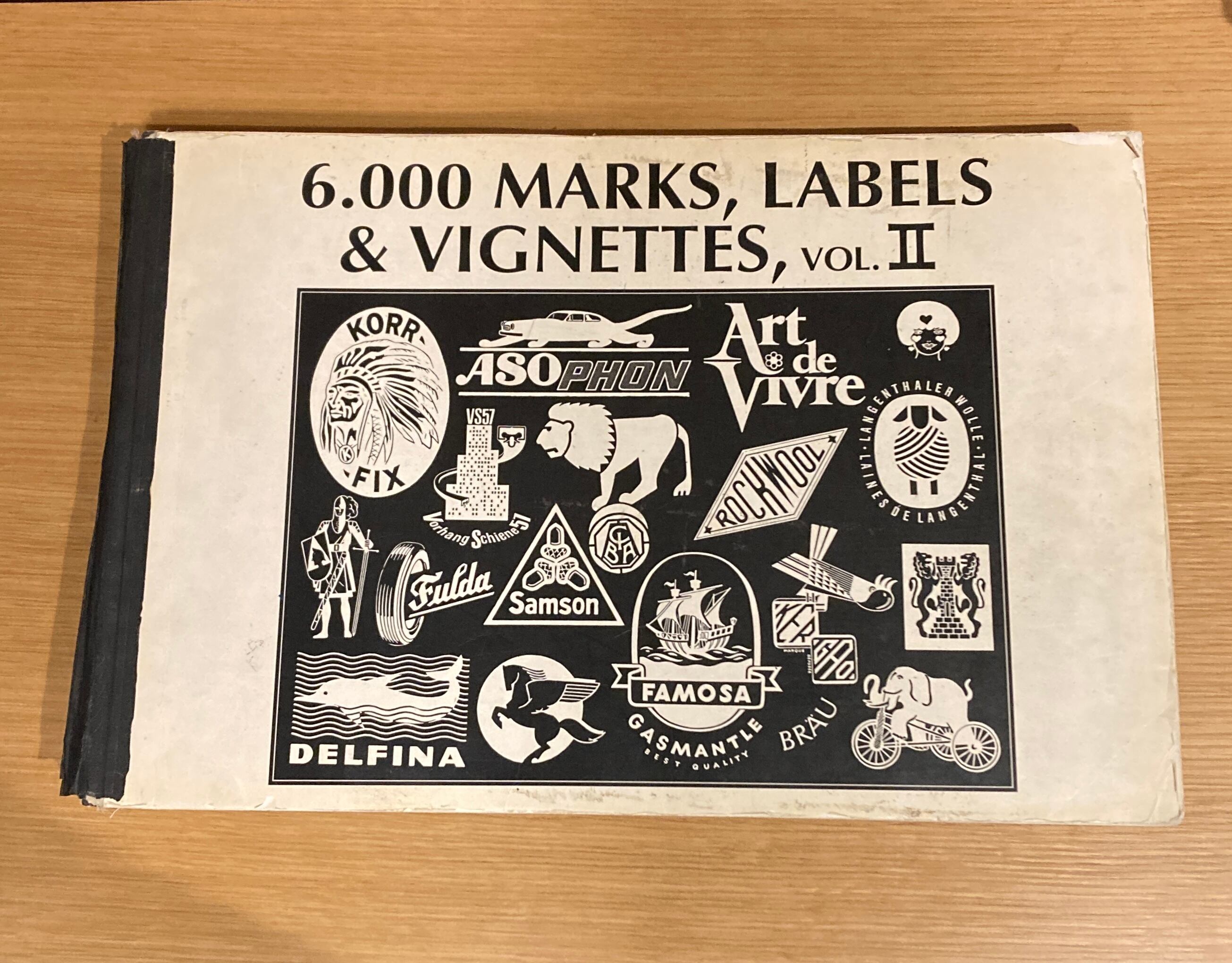 6000 MARKS LABELS & VIGNETTES vol. 2/マーク 6.000 MARKS, LABELS & VIGNETTES, 1910-1950 / VOL.Ⅱ | 百年