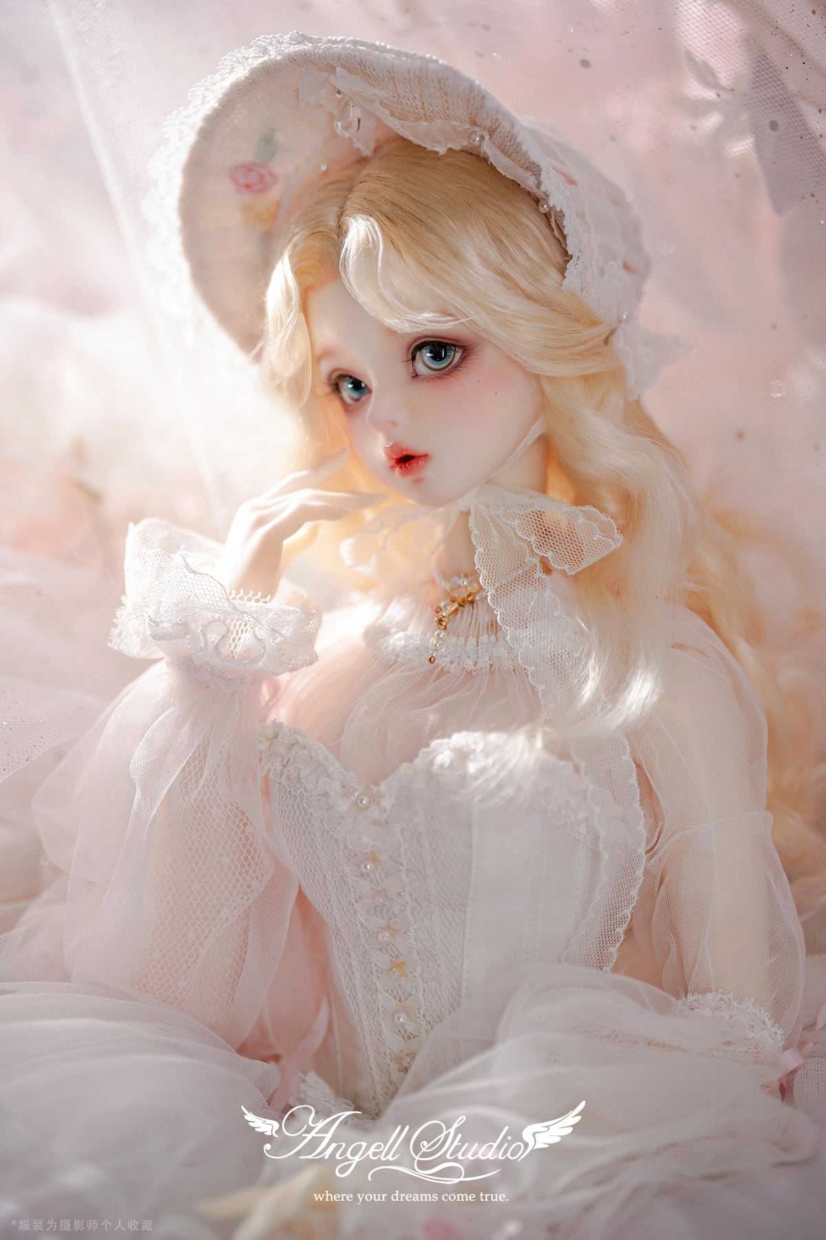 即納ドール】Angell Studio◇ AS1/3女の子 涵（本体➕「夏の雲」メイク
