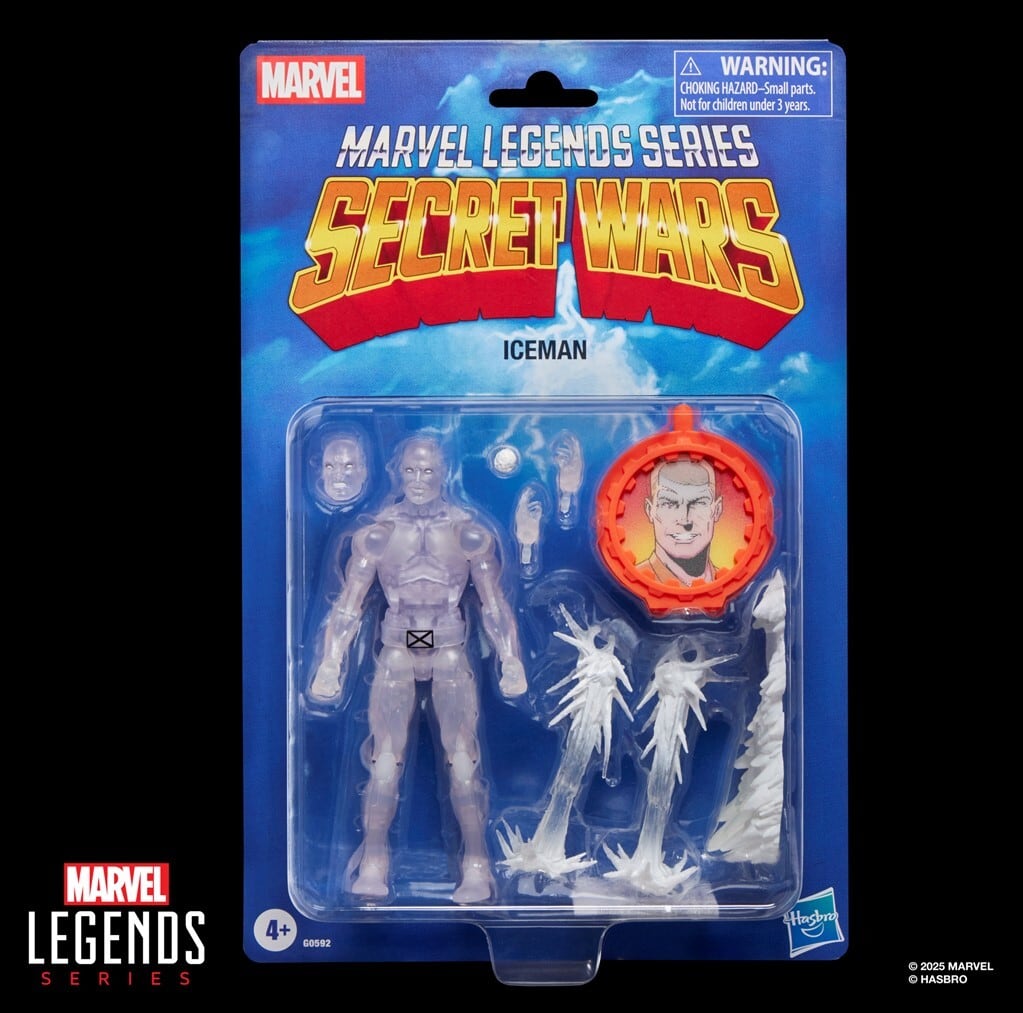 Hasbro Secret Wars Marvel Legends Iceman | トイ&コミックのガリンペイロ