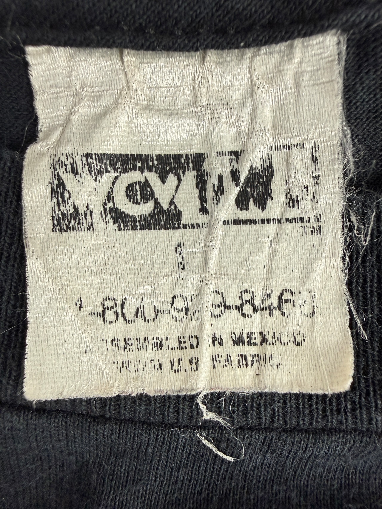90s  WCW Souled Out 1999 / WCW Official U.S. FABRIC・画像5