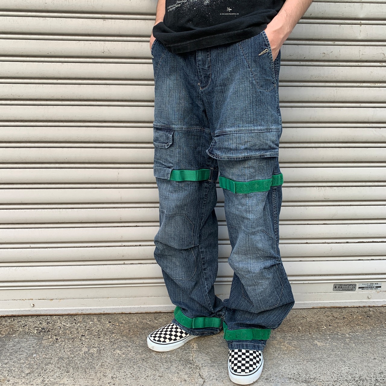 MARITHE FRANCOIS GIRBAUD シャトルデニムパンツ　W30