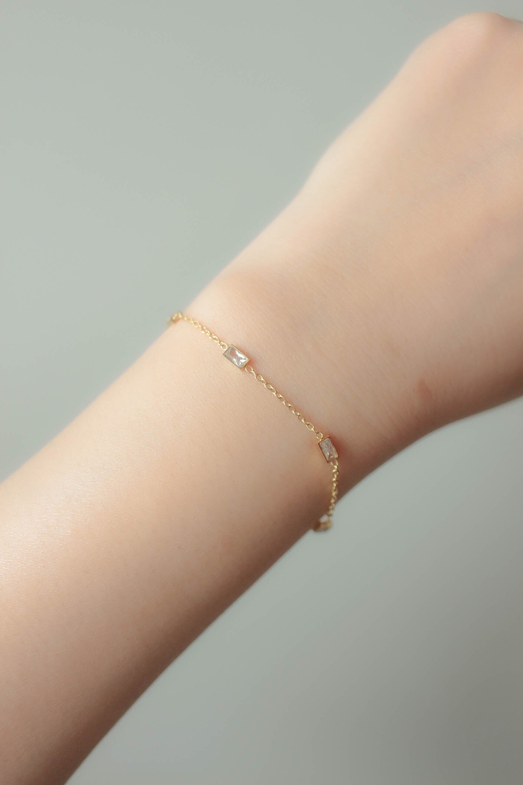 Square Stone Bracelet