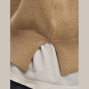 ワイドネック・ソフトゲージクルーニット A2027