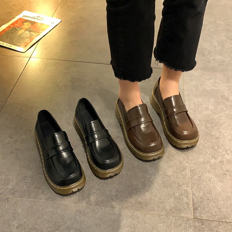 スタイルレザーレディーススプリングレッドスタンダード 靴 シューズ レトロ 春物 部族の婦人靴72298986936