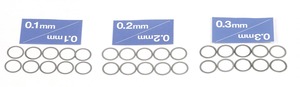 【努力特価】タミヤ HOP-UP OPTIONS OP-588 φ10mmシムセット