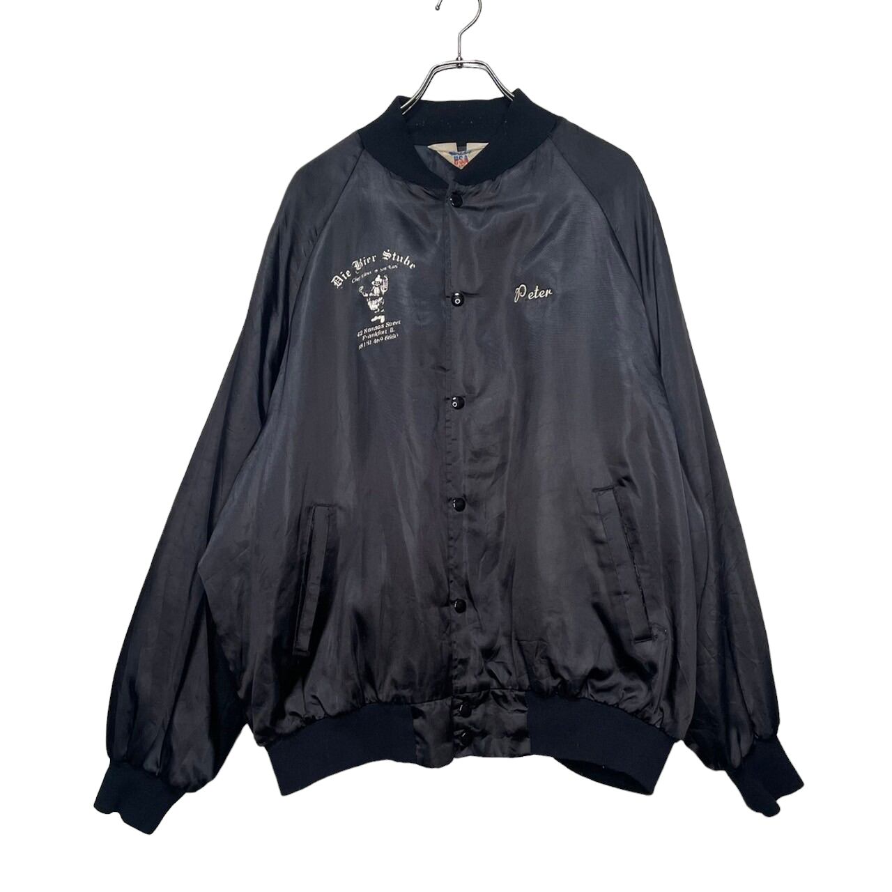 Made in USA】【バックプリント】West Ark ナイロンスタジャン 2XL 