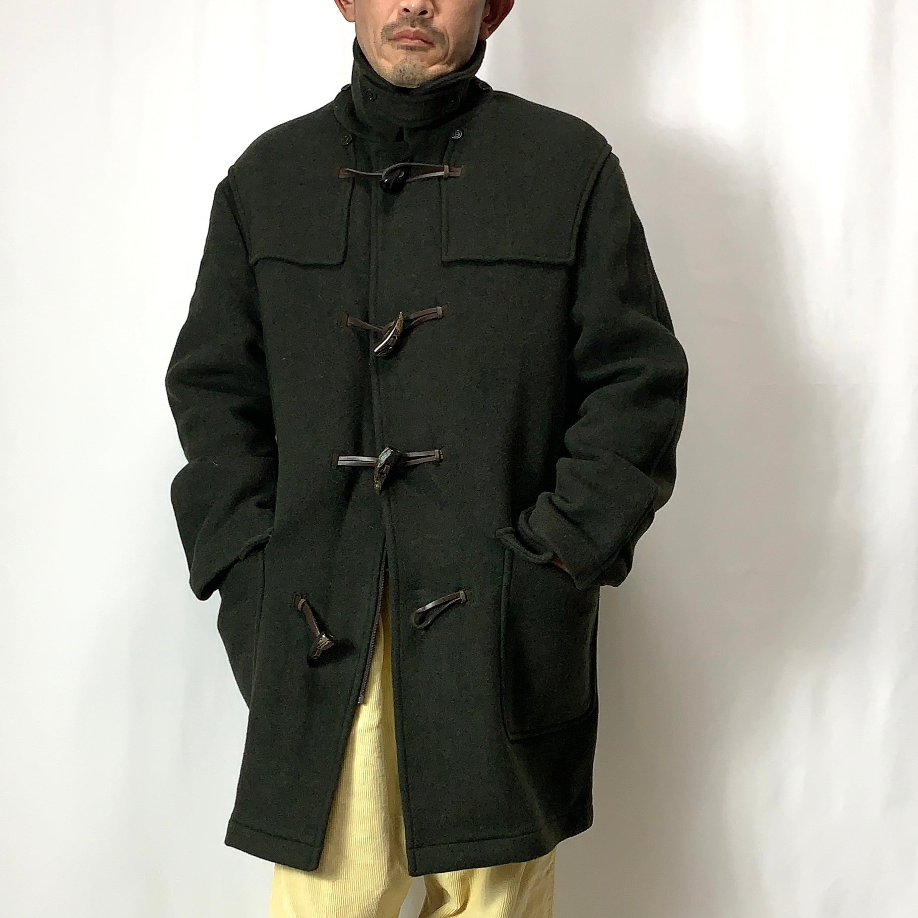 vintage old duffle coat STEFANO CAPALDI MADE IN ITALY ダッフル