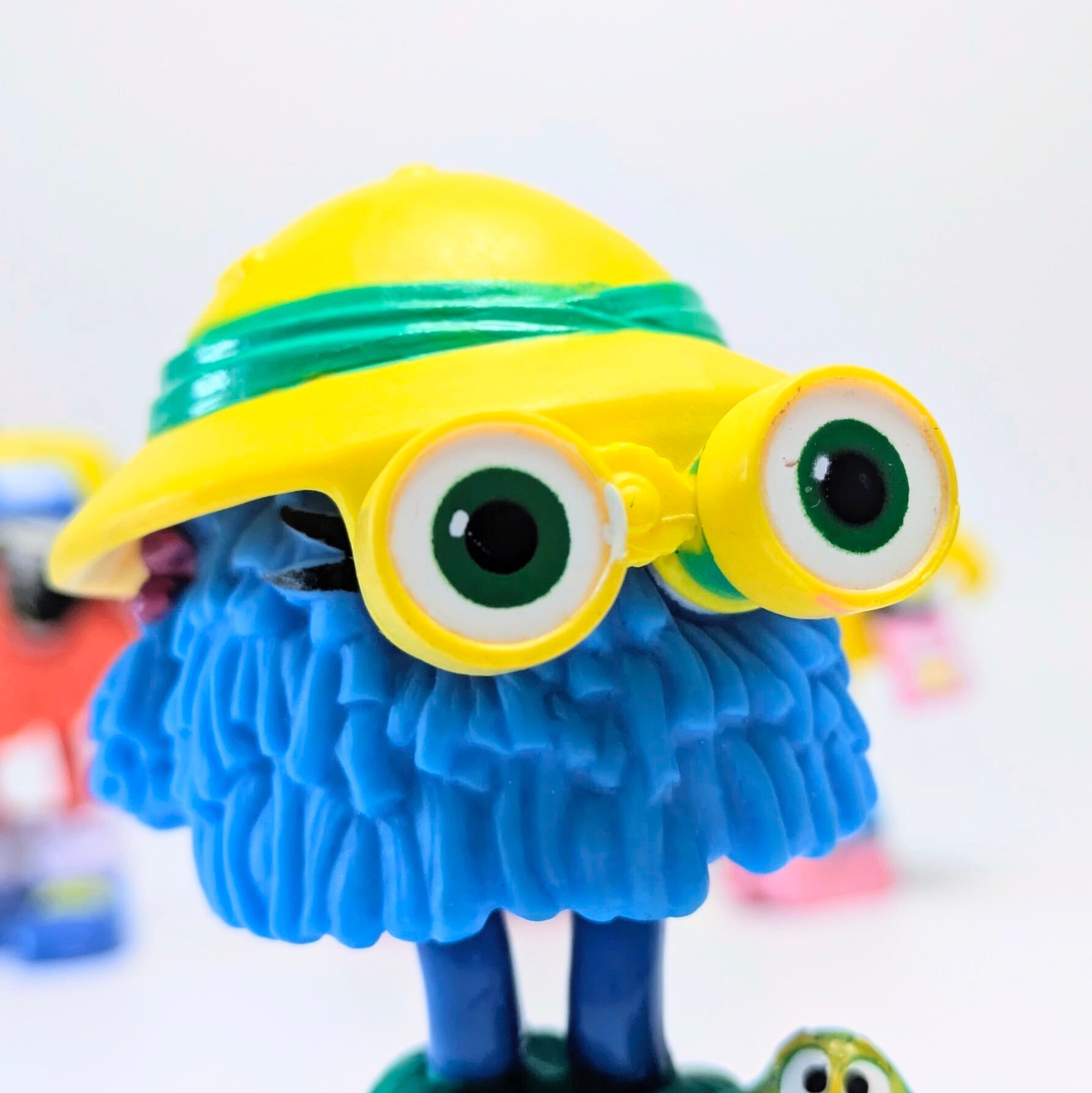 ♧☆VINTAGE 1989☆【 McDonald's / マクドナルド 】1989 McDonald's Happy Meal Toy "Funny Fry Friends" 『 Tracker (トラッカー) / 探検家』Happy Meal Toy / ミールトイ / フライキッズ / フライガイ / フライガール 〚アメリカン雑貨 アメトイ〛