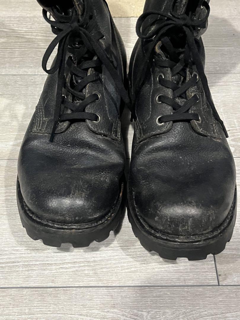 フランス軍 90s コンバットブーツ バックル 黒 MARBOT社 フランス製