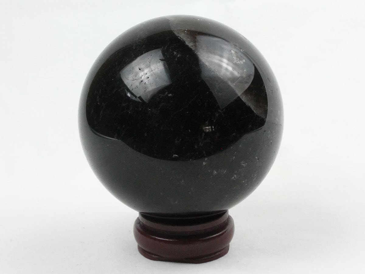 1.7Kg モリオン スフィア 110mm 黒水晶 スフィア 丸玉 球体 morion