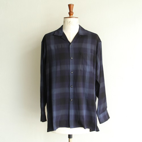 MAATEE&SONS  Open collar shirt " 海島綿 Rayon "