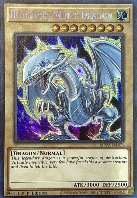 【美品】青眼の白龍(MP22-EN266シク)
