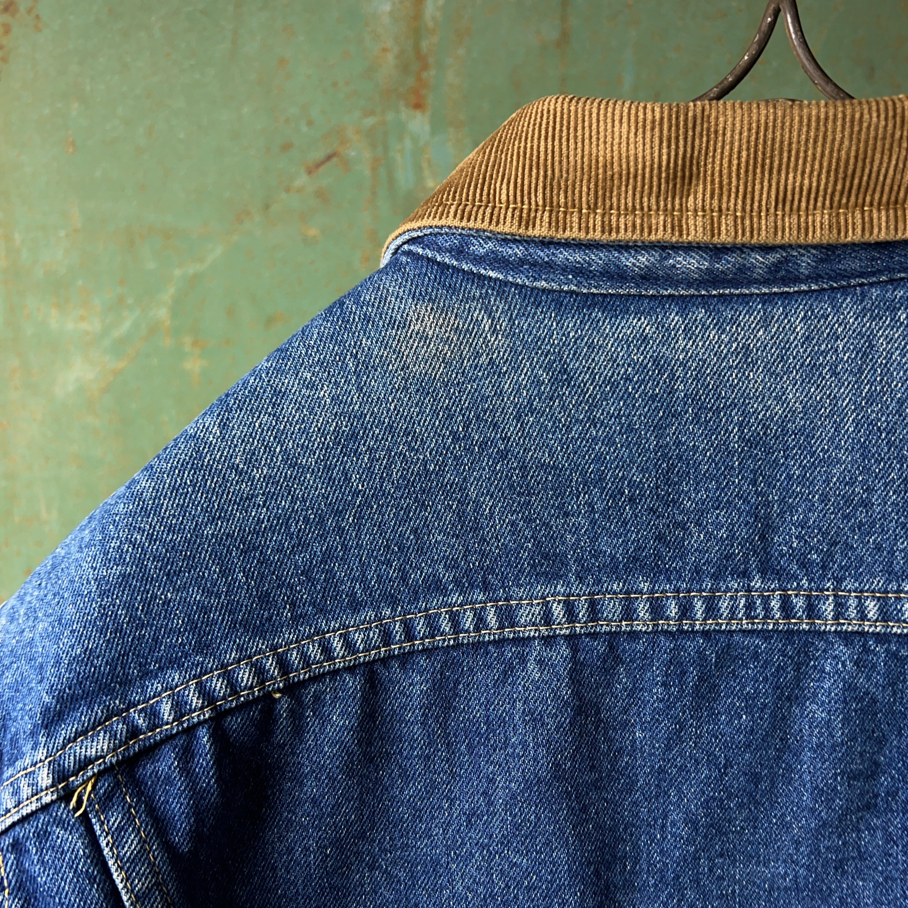 80's Lee STORM RIDER Lined Denim Jacket 80年代 リー ストーム