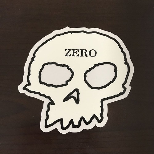 【ST-55】Zero Skateboards ゼロ スケートボード ステッカー Skull