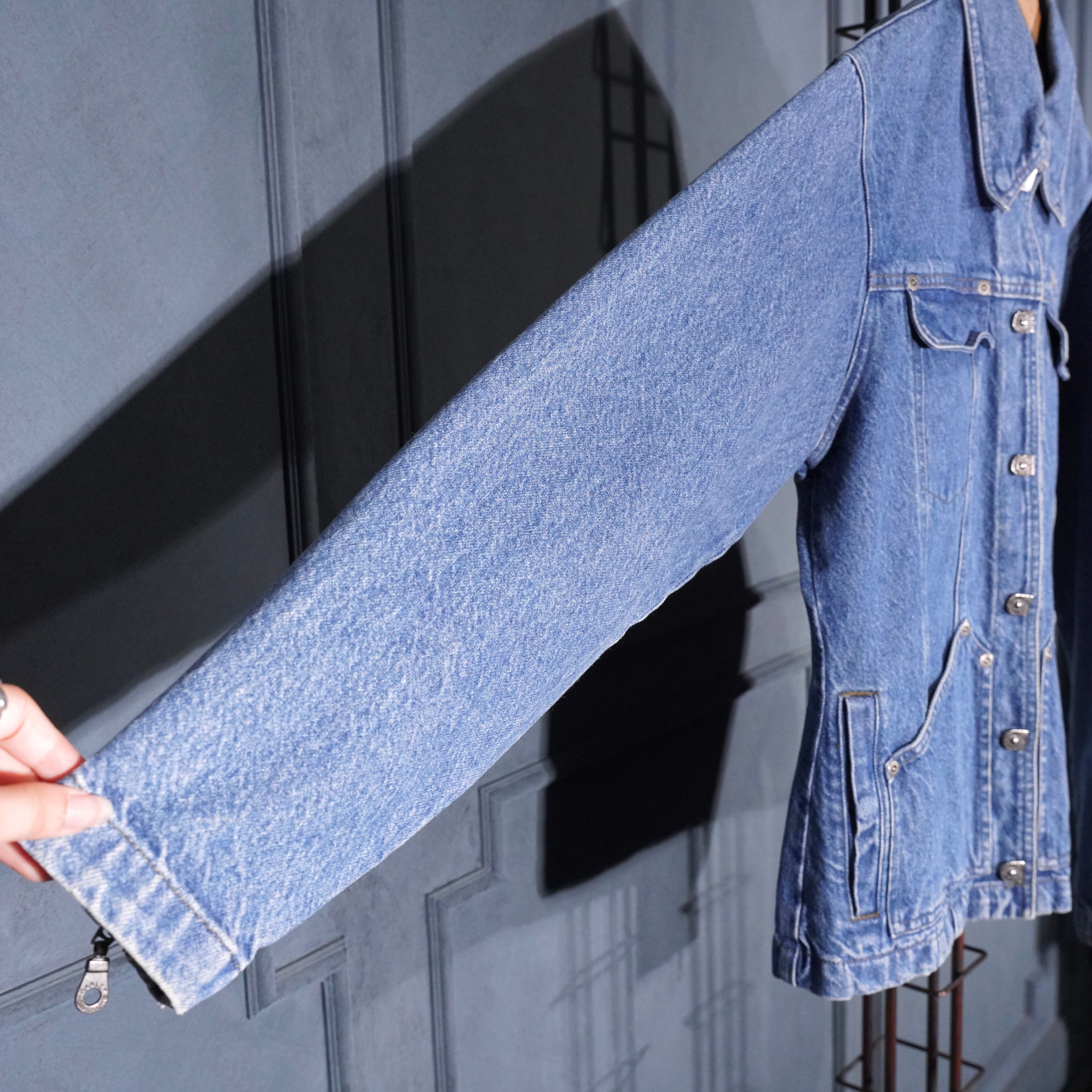 90's〜00's USA VINTAGE HARLEY DAVIDSON LOGO PRINT DESIGN DENIM