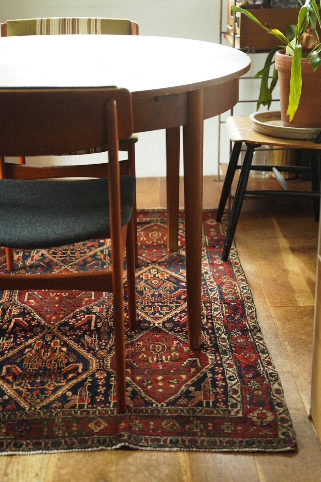 1278-Vintage Afshar rug