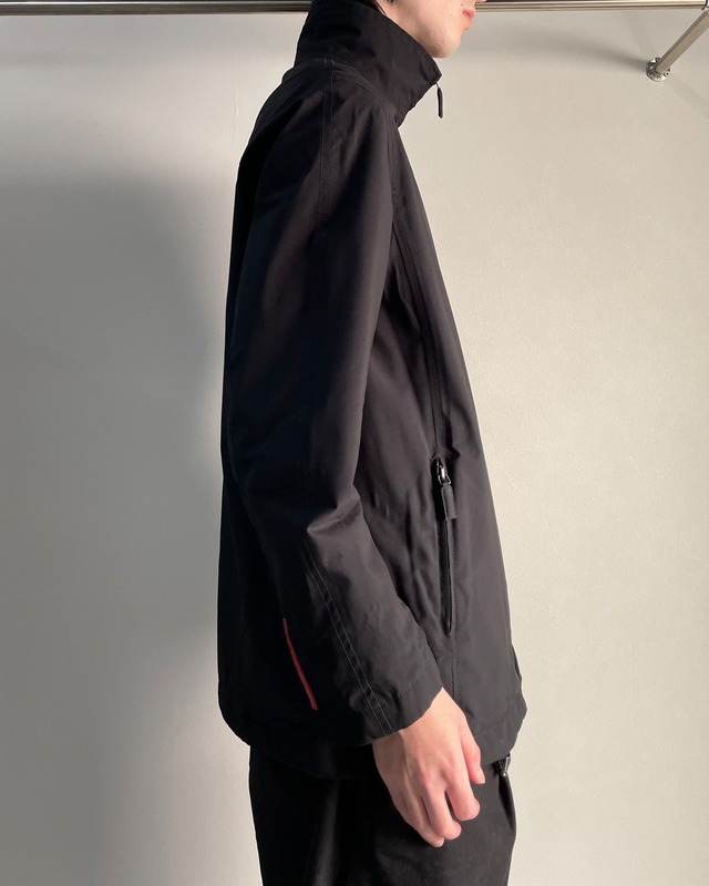 【PRADA SPORT】double zip nylon jacket