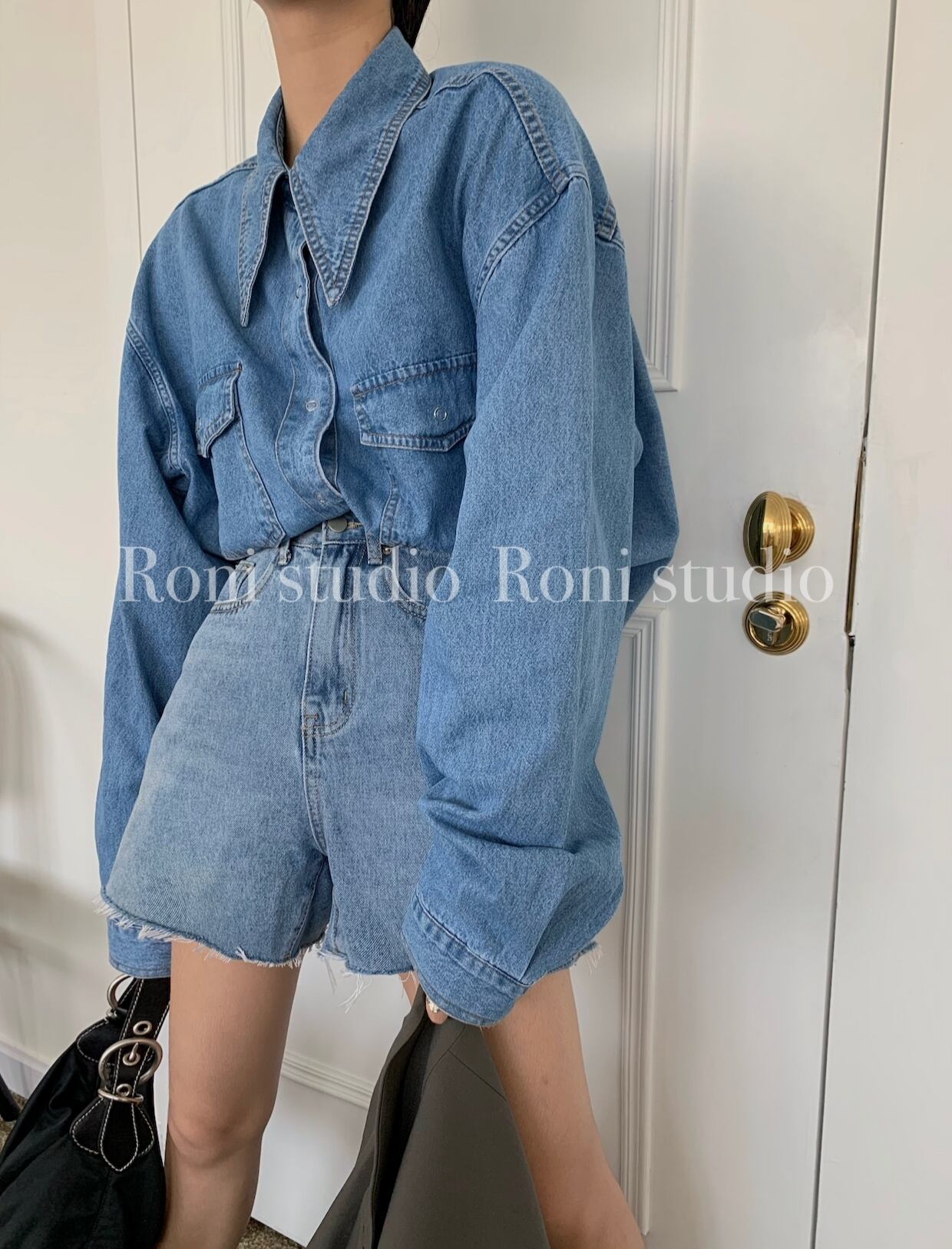 ブルージャケット レディースルーズスタイルスタンダードオータムカジュアル ロング レトロ ストリート 秋物 YY-ファッション66150084218