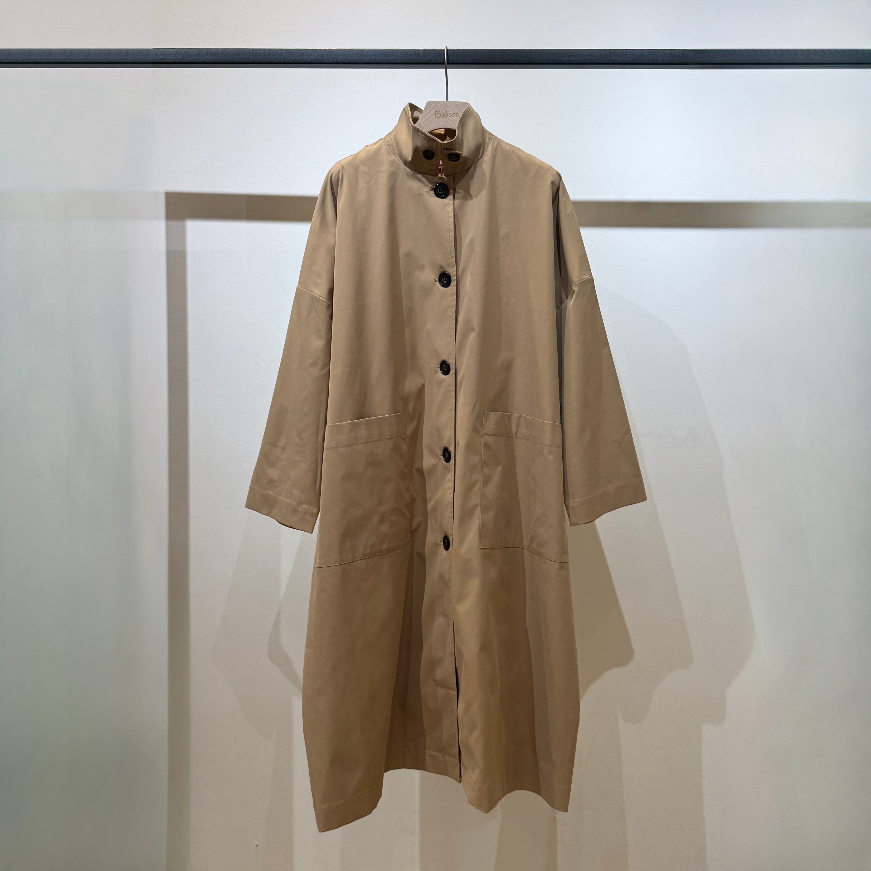 オーバーサイズステンカラーコート | トワミーオンラインショップ