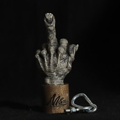 [1周年記念・数量限定] "1st Anniv" SUPER BIG KEYHOLDER - serial.03/BLACK