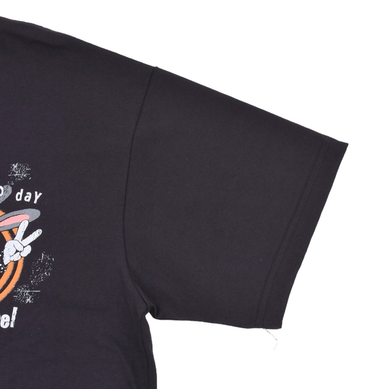 【DOMREBEL】BAD BUNNY - T-SHIRT OLD BLACK - 6