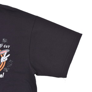 【DOMREBEL】BAD BUNNY - T-SHIRT OLD BLACK