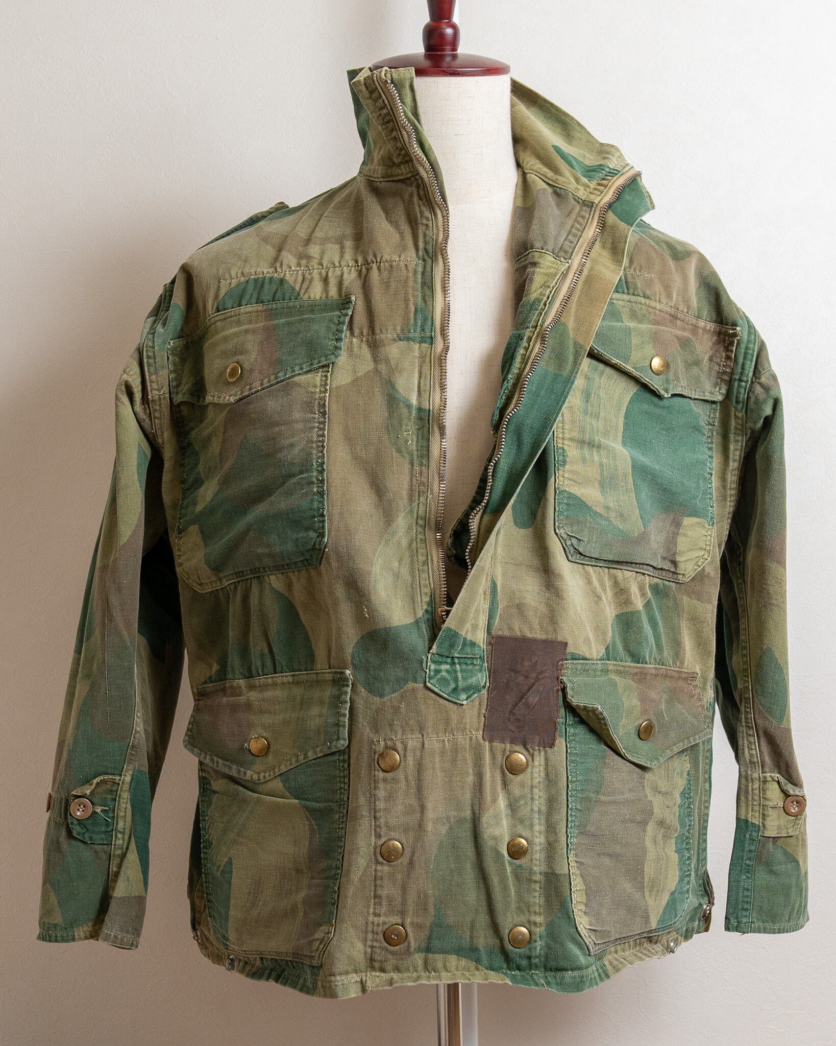 Special】50's Belgian Army Denison Smock No. 408 実物 ベルギー軍