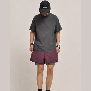 ライトウェイト・ジップ・アクティブTシャツ A2099