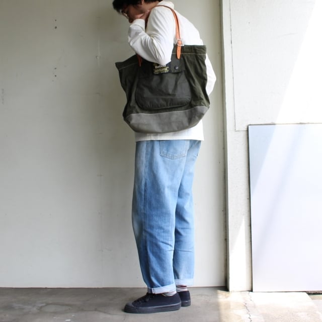 yoused　バブアーリメイクトートバッグ L　Barbour Remake Tote Bag　（OLIVE） | C.COUNTLY ONLINE  STORE｜メンズ・レディス・ユニセックス通販 powered by BASE