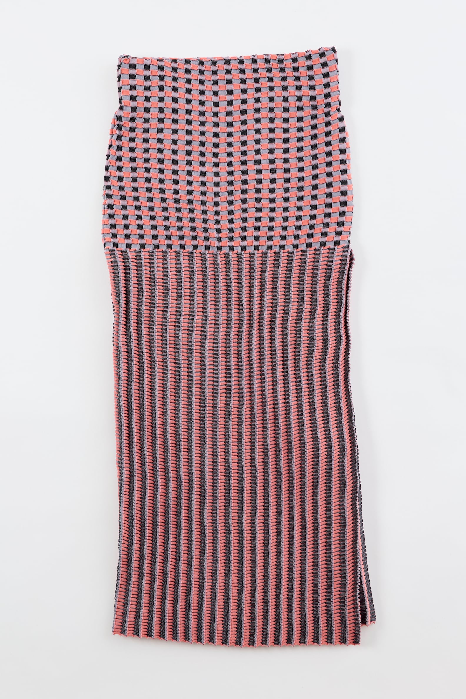 LINKS SLIT SKIRT 26SSAC-014 LAVENDER×PINK