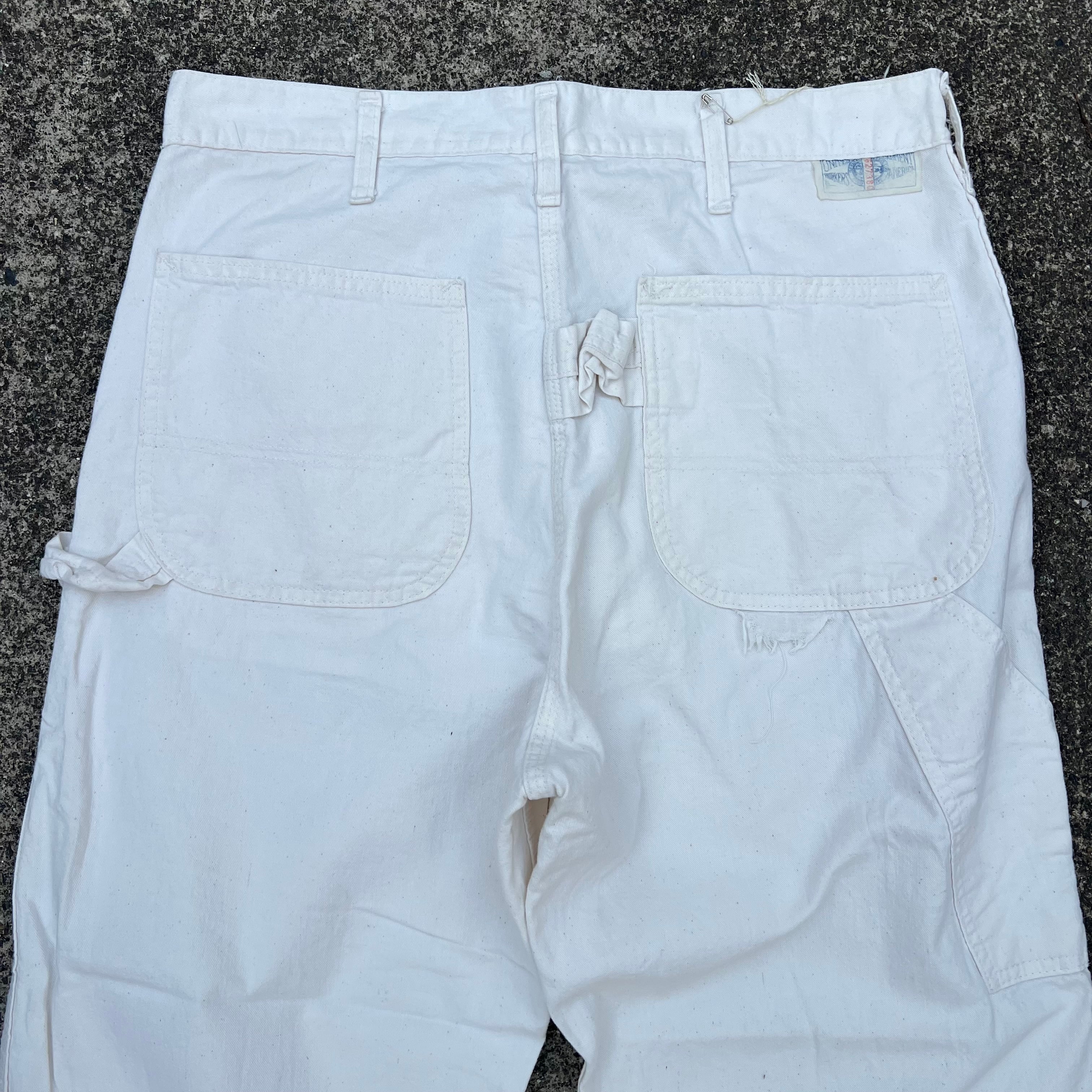 Sears シアーズ 60〜70s ホワイトペインターパンツ POST JUNK / 80's SEARS コットンツイルペインターパンツ