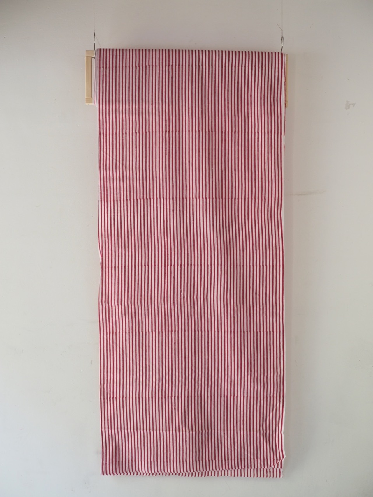 block print fabric stripe 3mm A