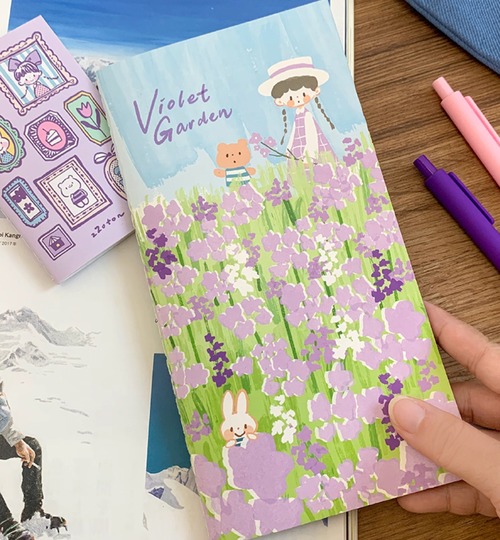 新作☆MO752｜Molinta【Violet Garden】TN ノート 手帳　第二弾