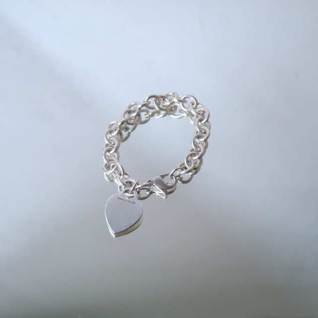【8/1(土)23:59までの4日間限定販売】ハートタグのブレスレット / Old Tiffany