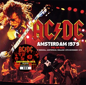 NEW AC/DC AMSTERDAM 1979: PRE-FM REEL   1CD+1DVDR Free Shipping