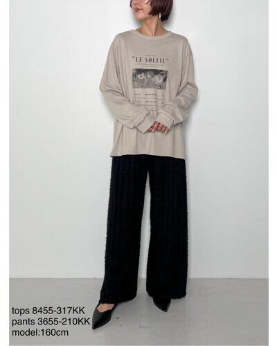 【CHIGNON】[8455-317KK] Relax　PHOTOロンTee