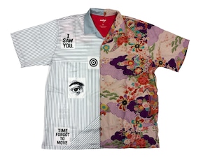 着物スタイルシャツ 3Lサイズ 702002B15 KIMONO 送料無料