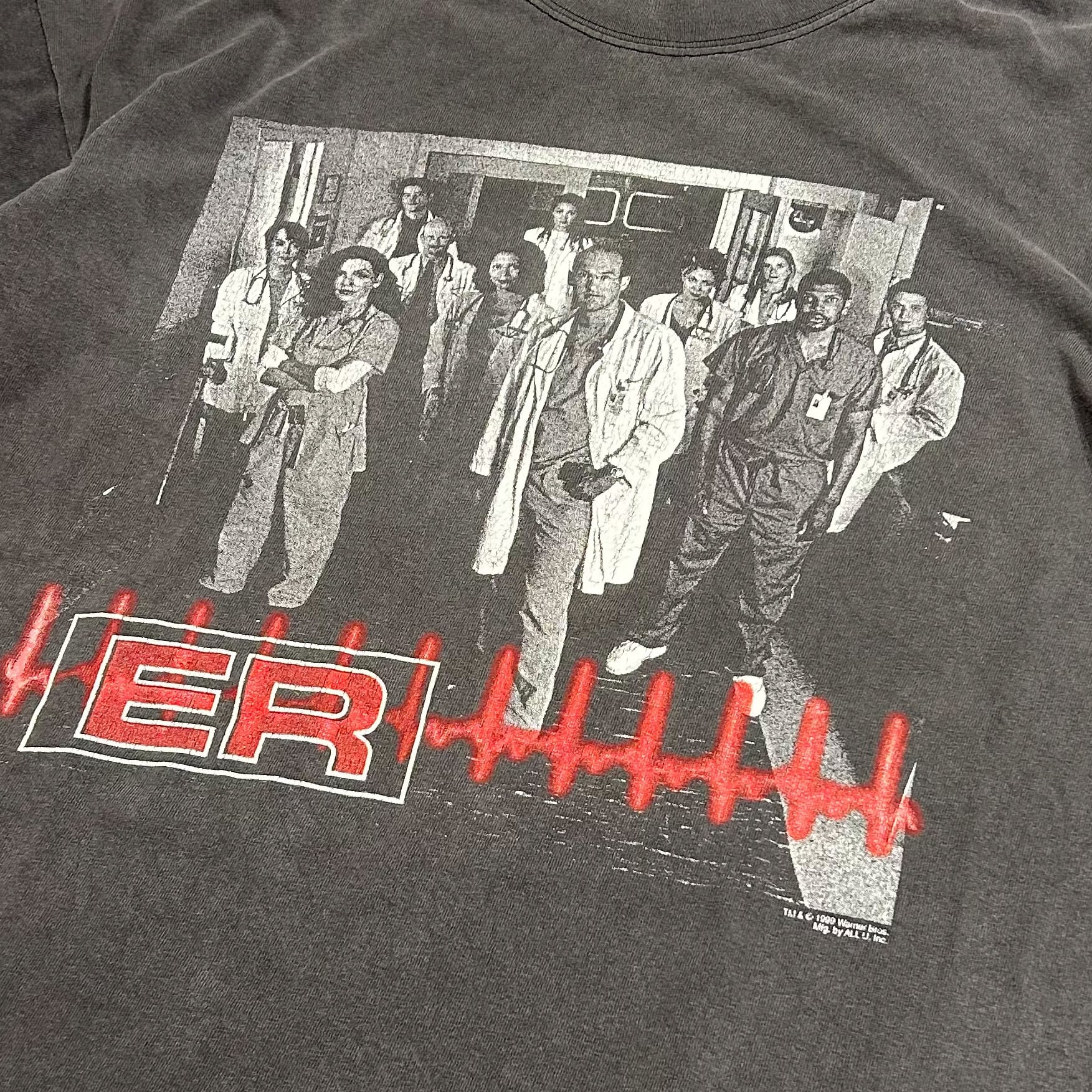90's ER 緊急救命室 Printed T-Shirt L / 海外ドラマ 90's ER 緊急救命室 Printed T-Shirt L / 海外ドラマ